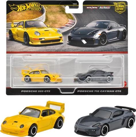 Ve Culo De Brinquedo Hot Wheels Hrr Premium Pacote Porsche