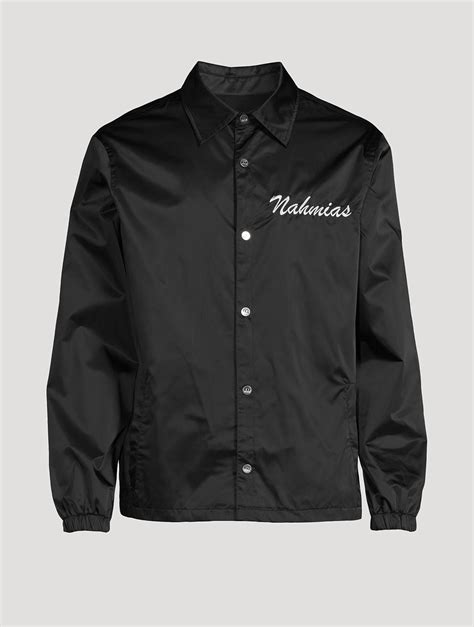 NAHMIAS Silk Miracle Academy Coach Jacket Holt Renfrew