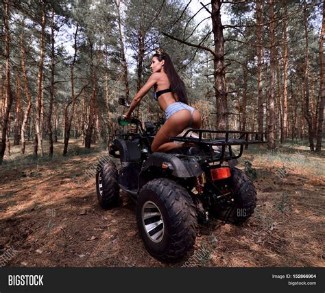 Sexy Girl Near Quad Image And Photo Free Trial Bigstock