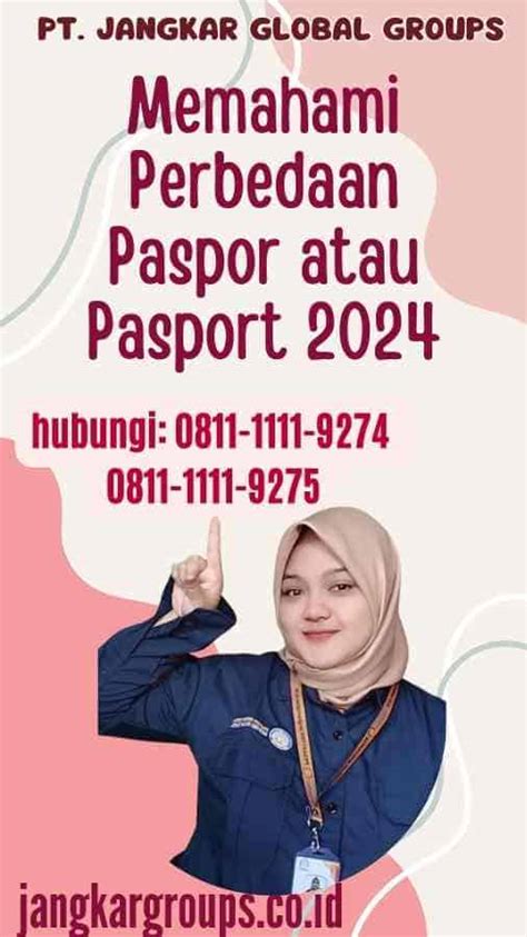 Paspor Atau Pasport 2024 Jangkar Global Groups