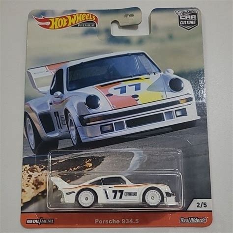 PORSCHE HOT WHEELS 風火輪汽車文化驚險登山者保時捷 934 5 全新 蝦皮購物