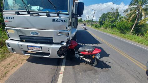 Motociclista Morre Após Bater Em Caminhão Na Grande Natal Rio Grande