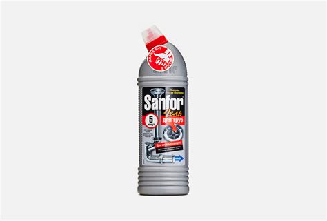 Sanfor гель для труб 750 г — купить, цена в Москве