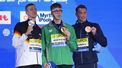 Schwimm Wm Florian Wellbrock Holt Silber Ber Meter Freistil