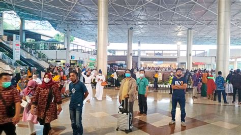 Puncak Arus Balik Kedua Penumpang Bandara Juanda Tembus Ribu