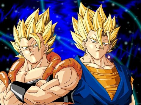 Gogeta And Super Vegito Wallpaper Dragonball Z Movie Characters