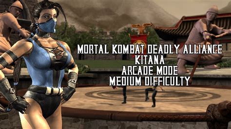 Dolphin Emulator Mortal Kombat Deadly Alliance Arcade Mode Kitana Medium Difficulty Youtube