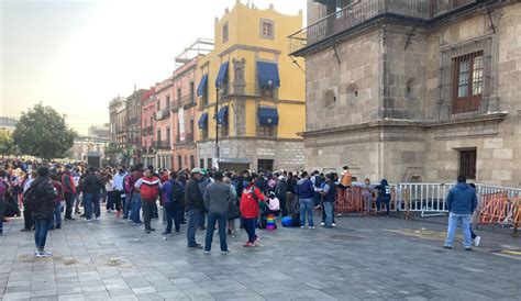 Protesta Cnte En Palacio Nacional Buscan Entregar Un Pliego Petitorio