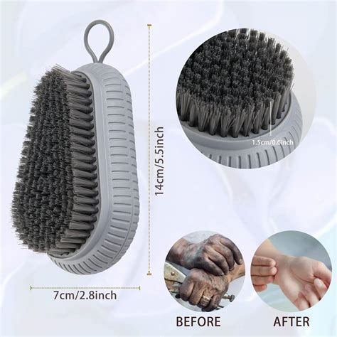 Pcs Nail Brush For Cleaning Fingernails Heavy Duty Finger Nail Scrub