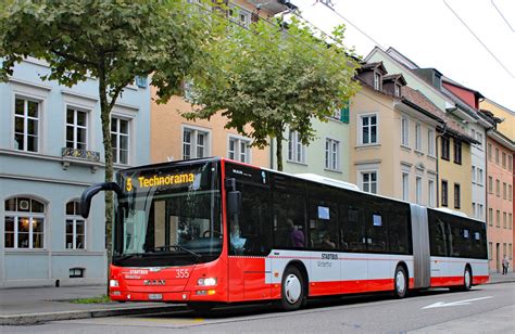 Stadtbus Winterthur Solaris Trolleybus Nr Unterwegs In Winterthur