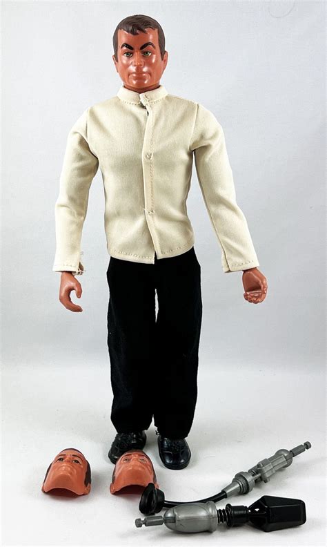 The Six Million Dollar Man Doll Kenner Maskatron Loose W Box