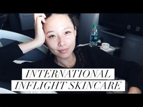 My International In Flight Skincare Routine Airplane Skincare Aja