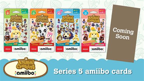 Animal Crossing Series 5 Amiibo Cards Coming Soon According To Nintendo