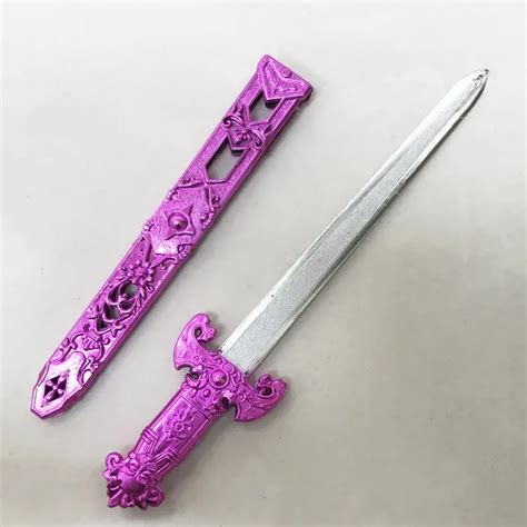 Buy 1 Pc 40cm Electroplating Plastic Swords Toy