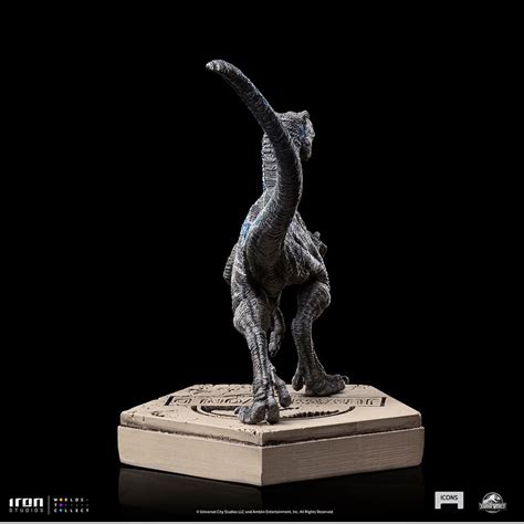 Velociraptor Blue Joins Iron Studios New Jurassic World Icons Line