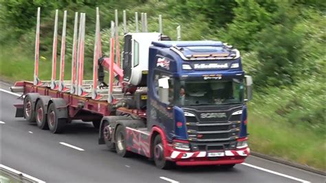 Truck Spotting On The A34 Southbound - YouTube