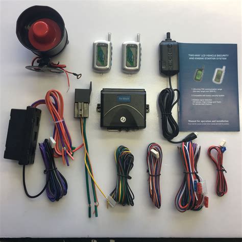 2019 TWO WAY LCD VEHICLE SECURITY AND ENGINE STARTER SYSTEM Car Alarm