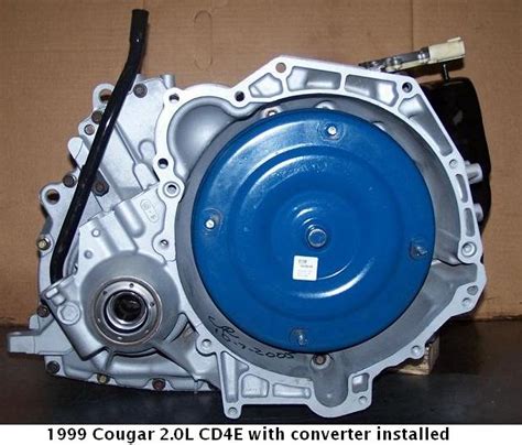 Diagram Of A 1994 Ford Probe Cd4e Automatic Transmission