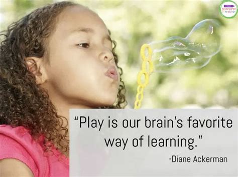 Inspiring Quotes About Play - The Kindergarten Connection