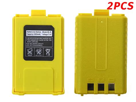 BL-5 Battery 1800mAh 7.4V BAOFENG DM-5R UV-5R UV-5RA UV-5B UV-5RC UV ...