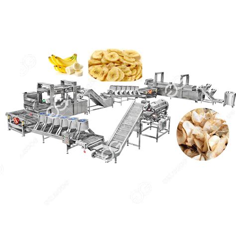 Gelgoog Full Automatic Freid Banana Chips Machine Plantain Flaking