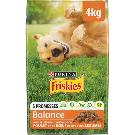 Friskies Balance Croquettes Au Poulet B Uf Et Aux L Gumes Pour Chien