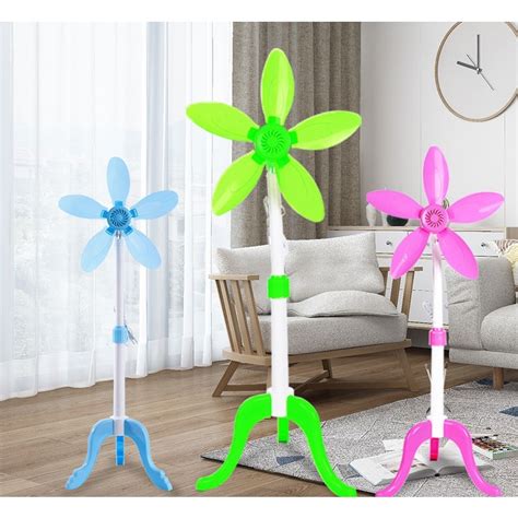 New 5 Blades Stand Fan Floor Fan Foldable Stand Fan Electric Fan