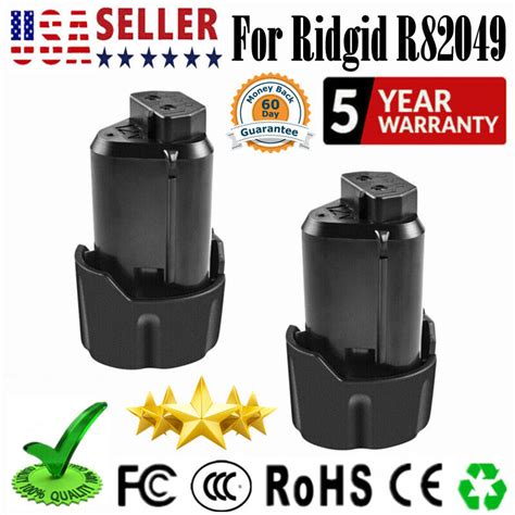 For Ridgid R R R Ac Volt Lithium Ah Battery