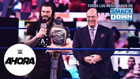 Revive Smackdown En Minutos Wwe Ahora Dic Youtube