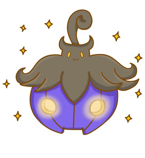 Shiny Pumpkaboo by poke-helioptile294 on DeviantArt