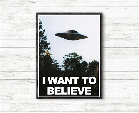 X-files I Want to Believe Poster,print X-files, Poster X Files, Prints ...