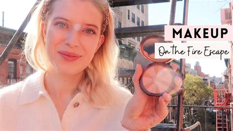 MAKEUP ON THE FIRE ESCAPE Feat Rare Beauty And The Natasha Denona Glam