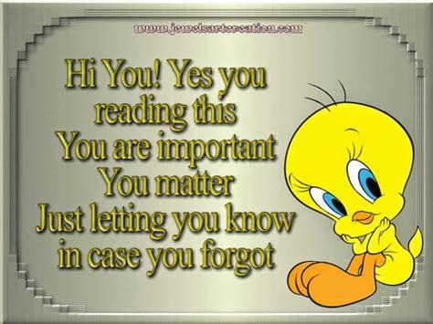 Friends quotes, Tweety bird quotes, Funny quotes