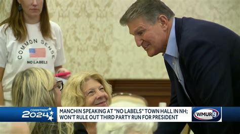 Manchin Wont Rule Out Third Party Run For President Youtube