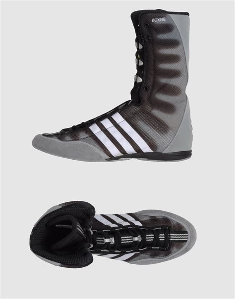 Adidas Hightop Sneakers in Gray for Men (grey) | Lyst