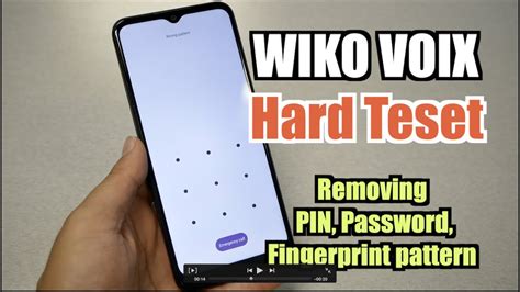 Wiko Voix How Hard Reset Removing Pin Password Fingerprint Pattern