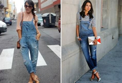Джинсовый комбинезон - модные образы с шортами, брюками, юбкой