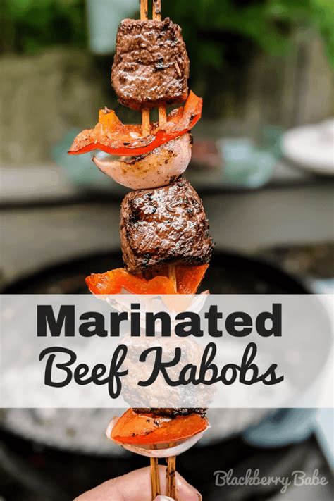 Marinated Beef Kabobs Awesome Beef Marinade Recipe