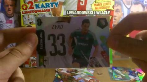 Unboxing Kart T Mobile Ekstraklasa 2014 2015 TOP MISTRZ YouTube