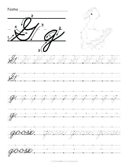 70 Cursive Worksheets for Handwriting Practice - Kitty Baby Love