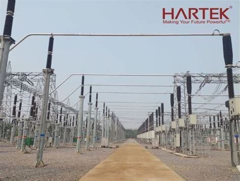 HARTEK Commissions 400kV Substation For PGCIL At Jind Haryana Asia