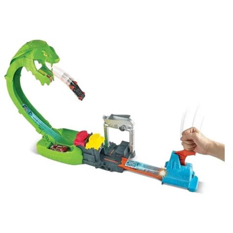 Pista Da Cobra Hot Wheels Ataque Da Cobra Mattel Submarino