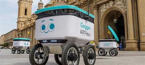 Los Robots Aut Nomos De Goggo Network Ya Reparten Pedidos De Dia En