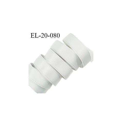 Elastique mm bretelle et lingerie avec surpiqûres couleur gris bleuté brillant fabriqué en