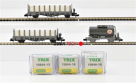 3x Minitrix Güterwagen der SBB Spur N GS mit OVP Kaufen auf Ricardo