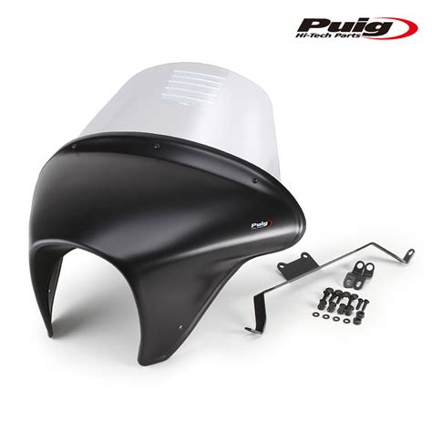 Off Puig H Batwing Sml Windshield Touring Smoke