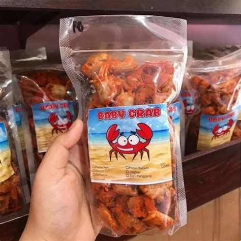 Baby Crabs Crispy Renyah Viral Gr Gurih Enak Lazada Indonesia