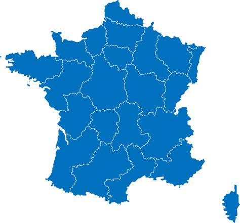 Frankreich Politische Karte Nach Staat Aufteilen 13836225 Png