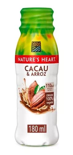 Bebida Vegetal Natures Heart Sabor Cacau E Arroz 180ml Mercadolivre