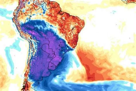 Massa Polar Derruba Temperaturas No Sul Sudeste E Centro Hoje São Paulo